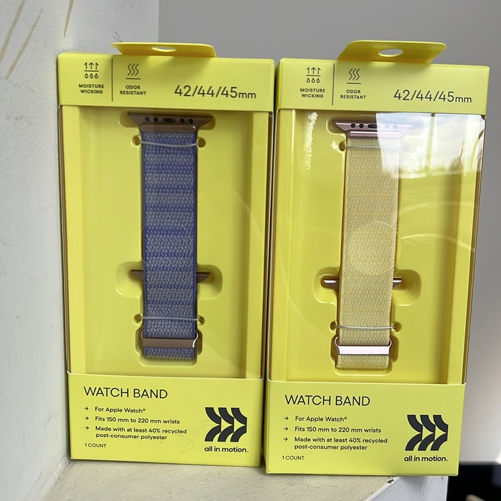 All in motion Watch Apple Watch Band Bundle